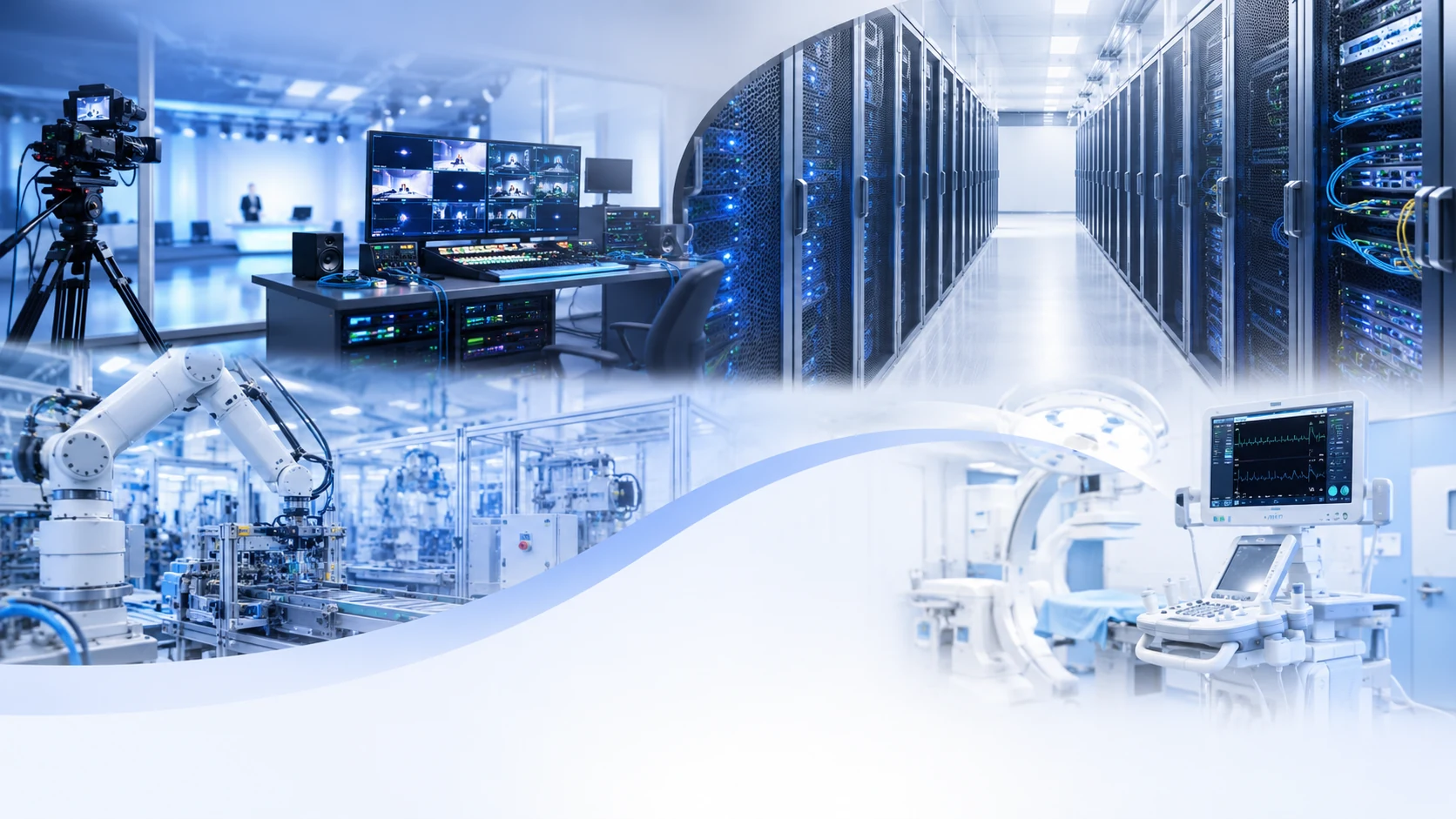 Connectivity application planning across AV, data and equipment environments