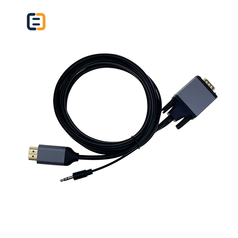 HDMI to VGA Adapter With 3.5mm Audio cable - 1080P Full HD - product image 2
