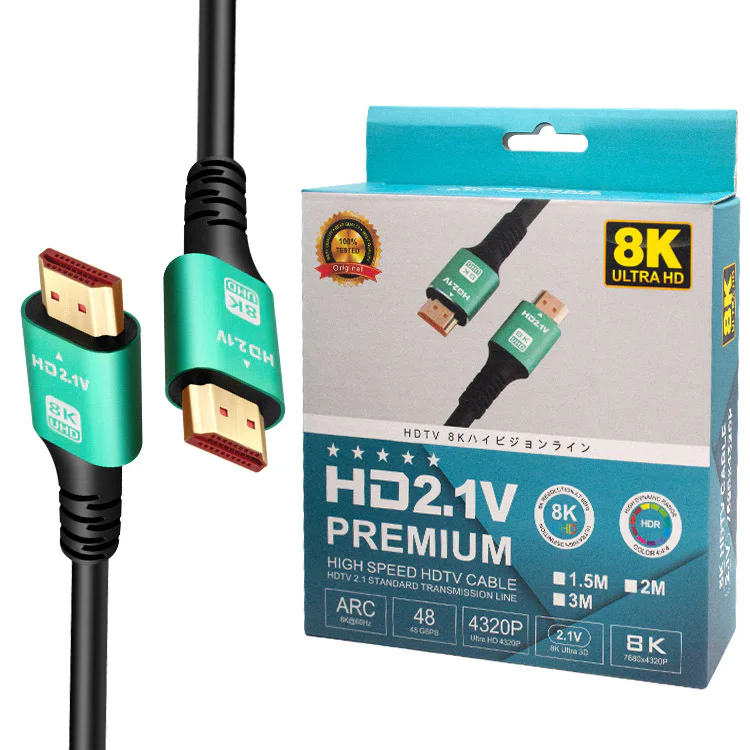 8K HDMI cable - 8K@60Hz 4K@144Hz/120Hz/60Hz/1080P