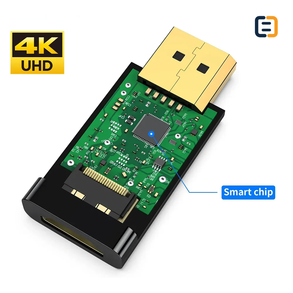 DP male to HDMI female adapter converter - 4K*2K - product image 4