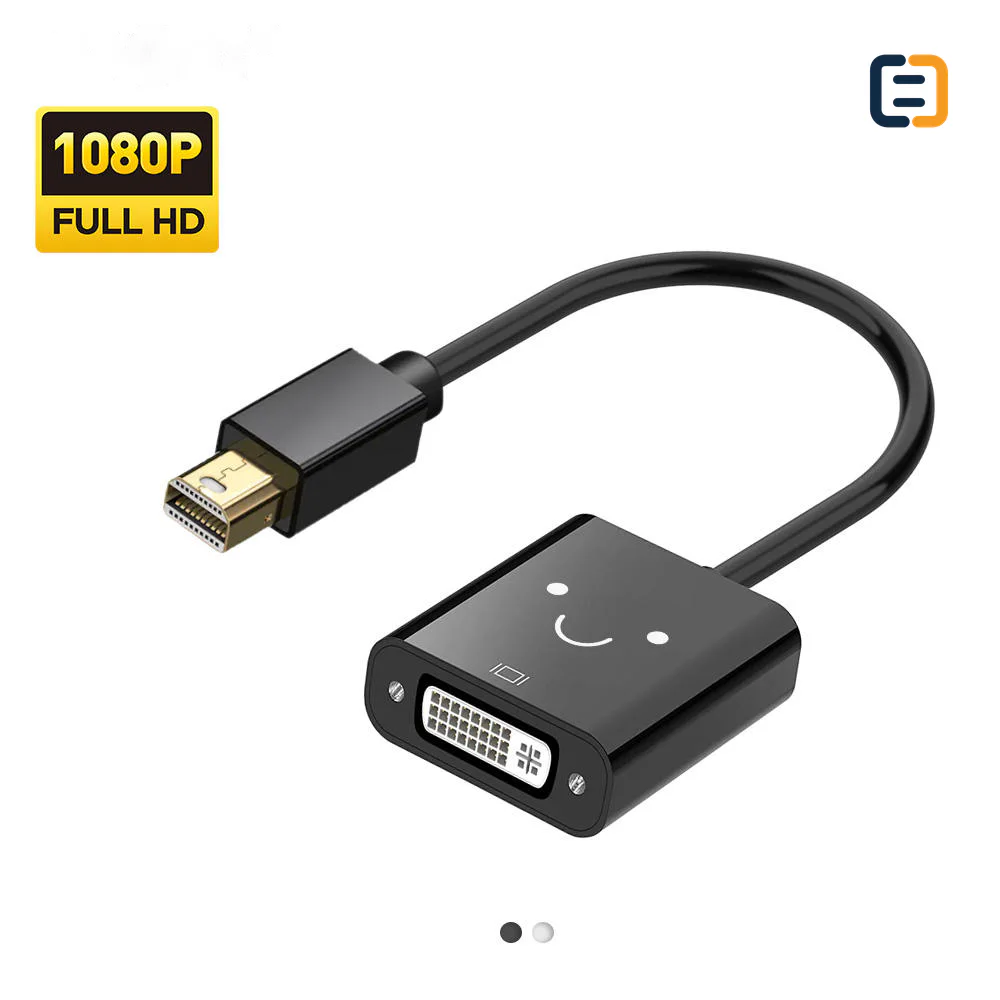 Mini DP to DVI 24+5 Adapter Converter Cable