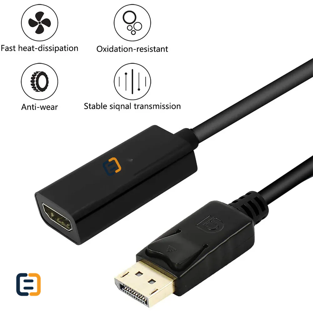 DP to HDMI adapter converter cable - 4K*2K,1080P - product image 3