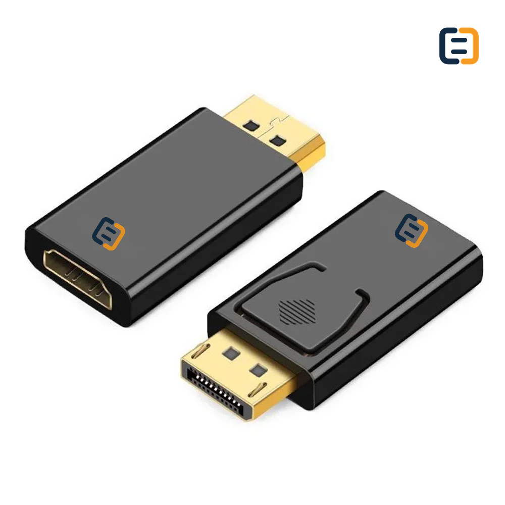 Gold-Plated DisplayPort to HDMI Adapter, 1080P