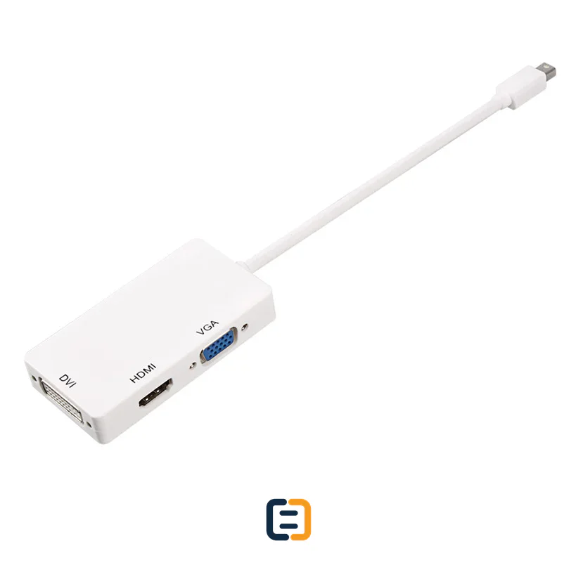 Mini DP DisplayPort to HDMI DVI VGA adapter - product image 3