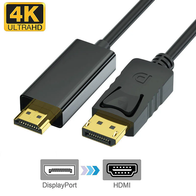 4K 30Hz dp to HDMI cable - 1.8m