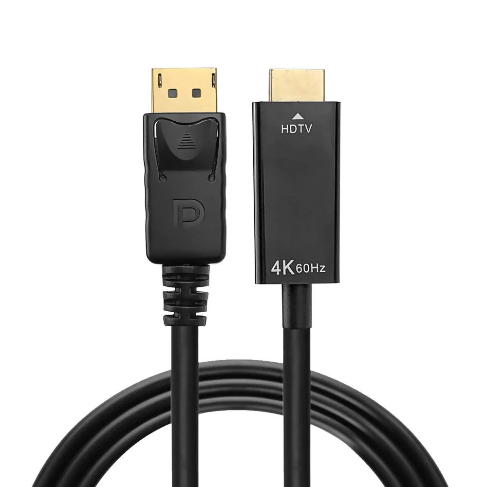 DP to HDMI cable - 4K 60Hz