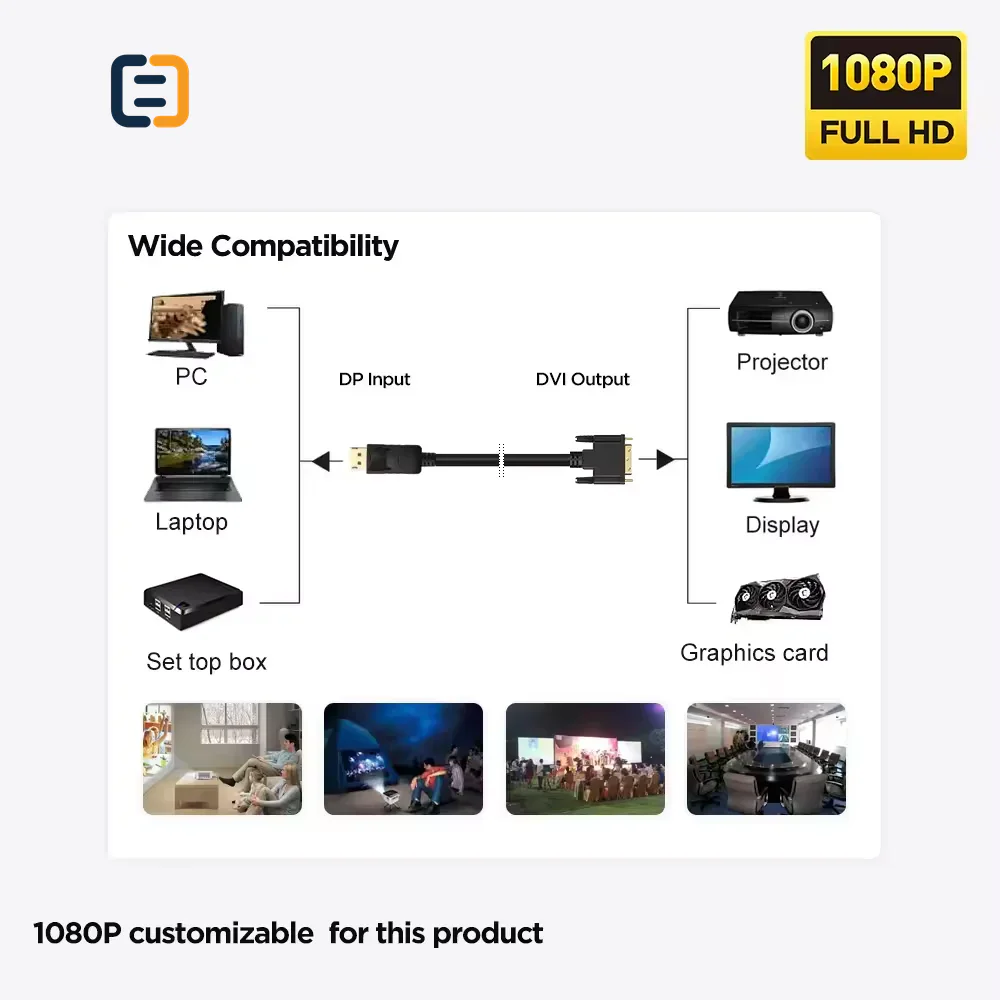 DP to DVI converter cable - 1.8m - product image 6