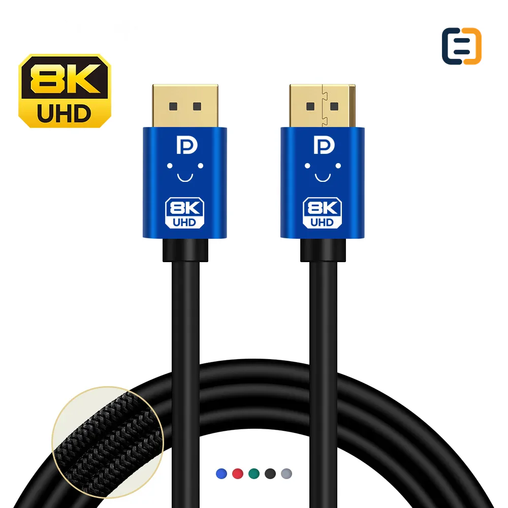 8K DP male to male cable - product image 3