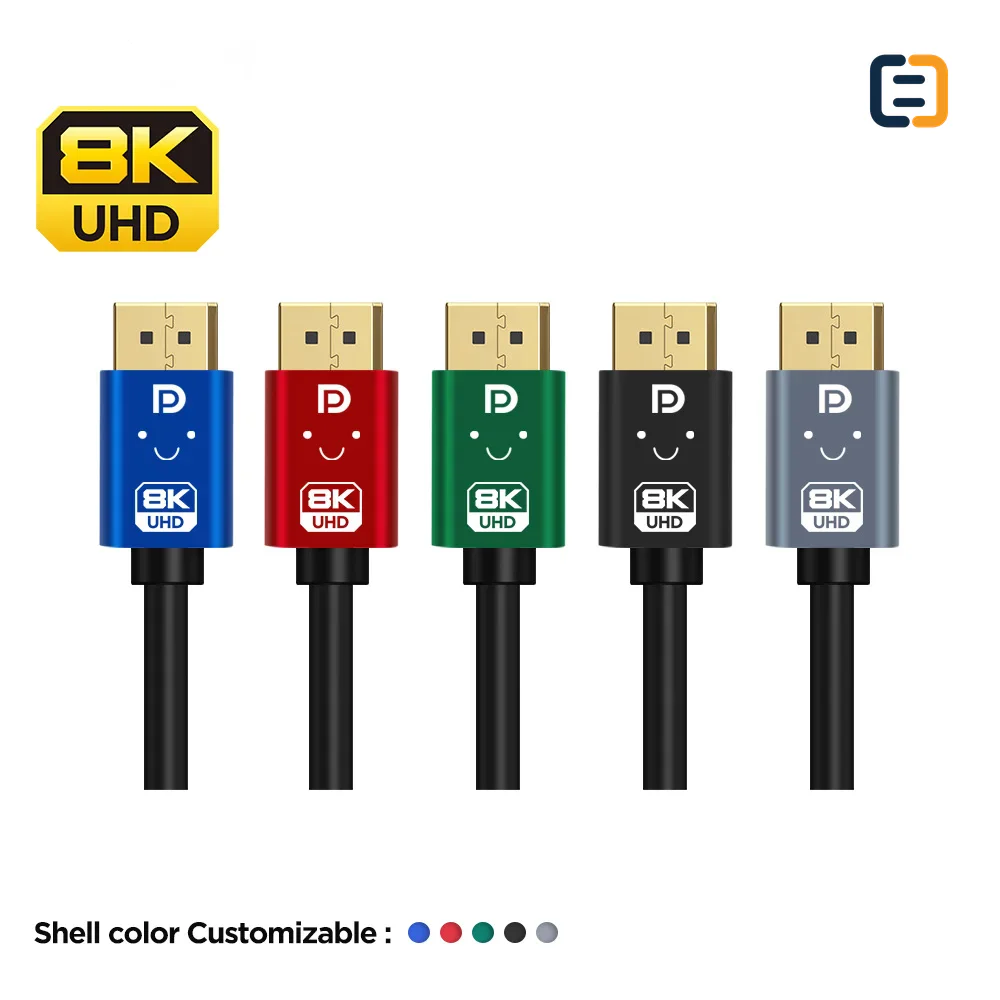8K DP male to male cable - product image 4