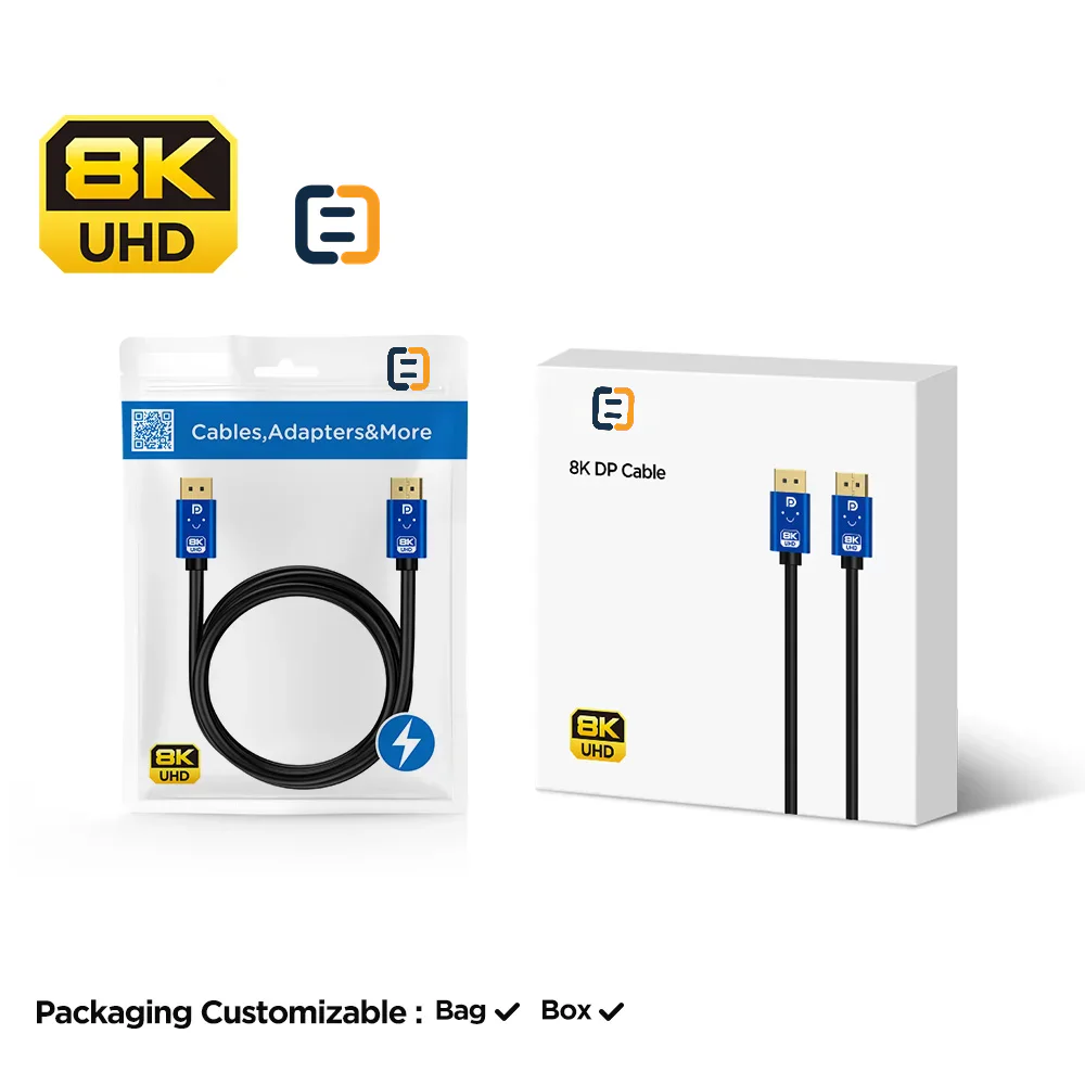 8K DP male to male cable - product image 6