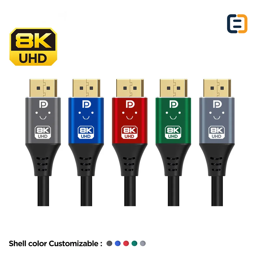 8K DP male to female extension cable - product image 4