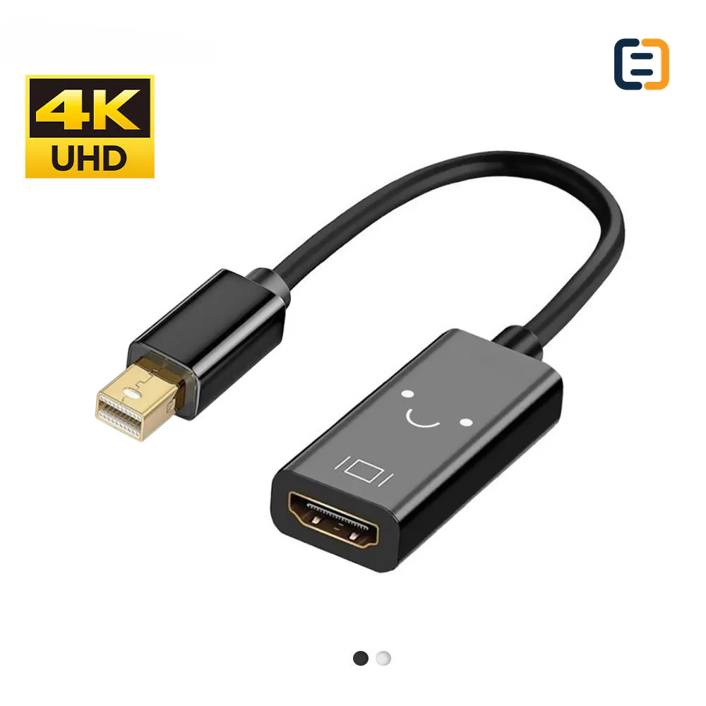 4K Mini DP to HDMI Adapter cable - 25cm