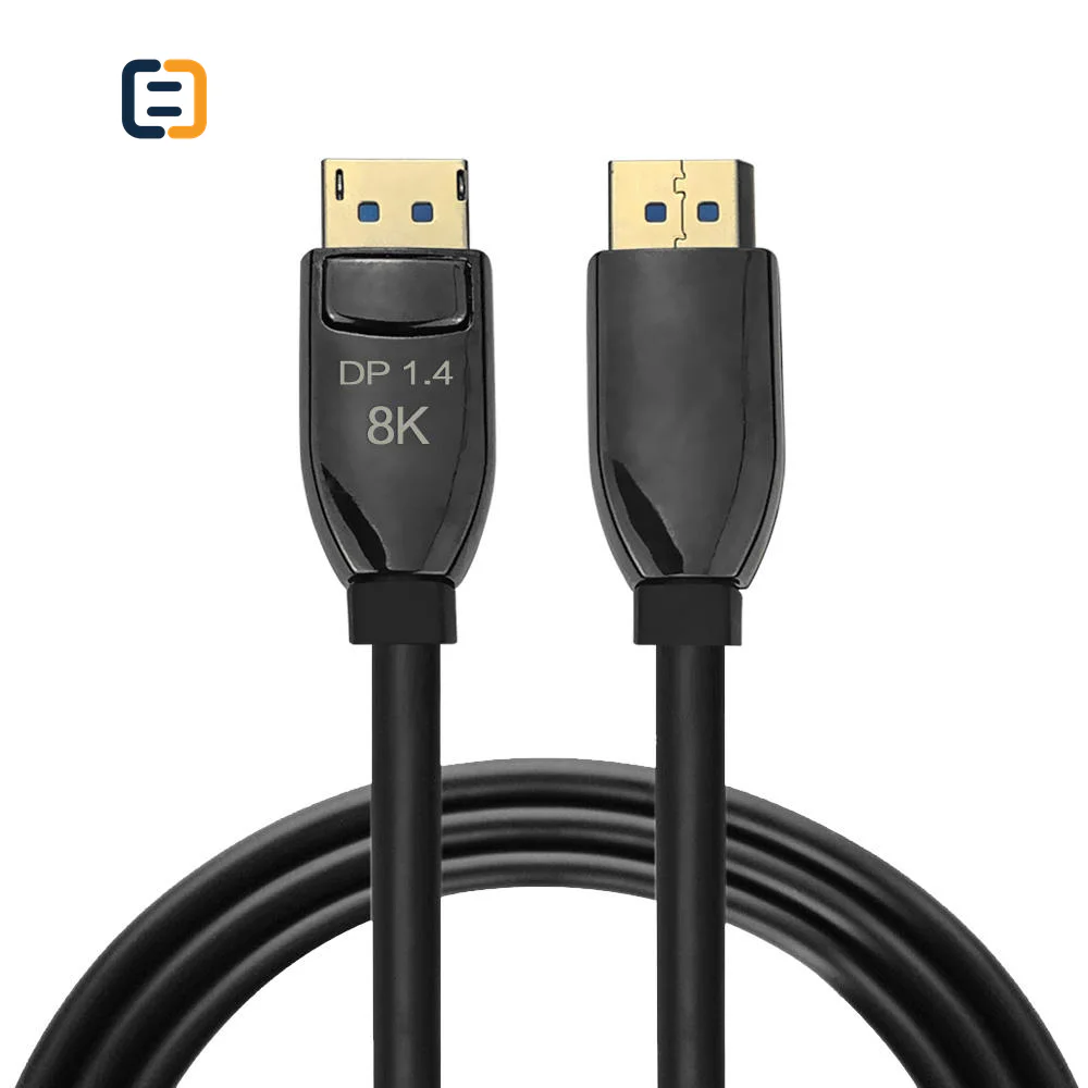 Braided DisplayPort 1.4 Male-to-Male Cable