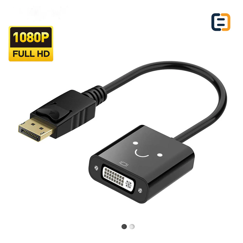 DP TO DVI Adapter Cable - Support 1920x1080p
