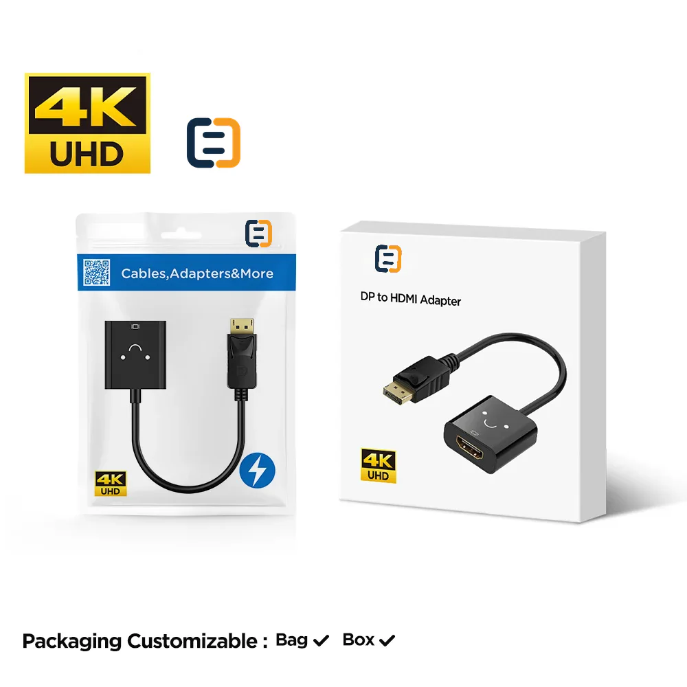 Plug-and-Play DisplayPort to HDMI Adapter, 1080P - product image 5