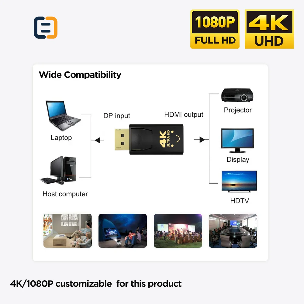 DisplayPort to HDMI Adapter - 4K - product image 6