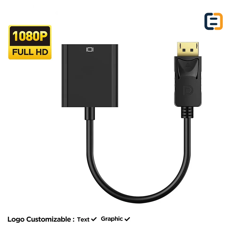 DisplayPort to VGA adapter - 13cm - product image 3
