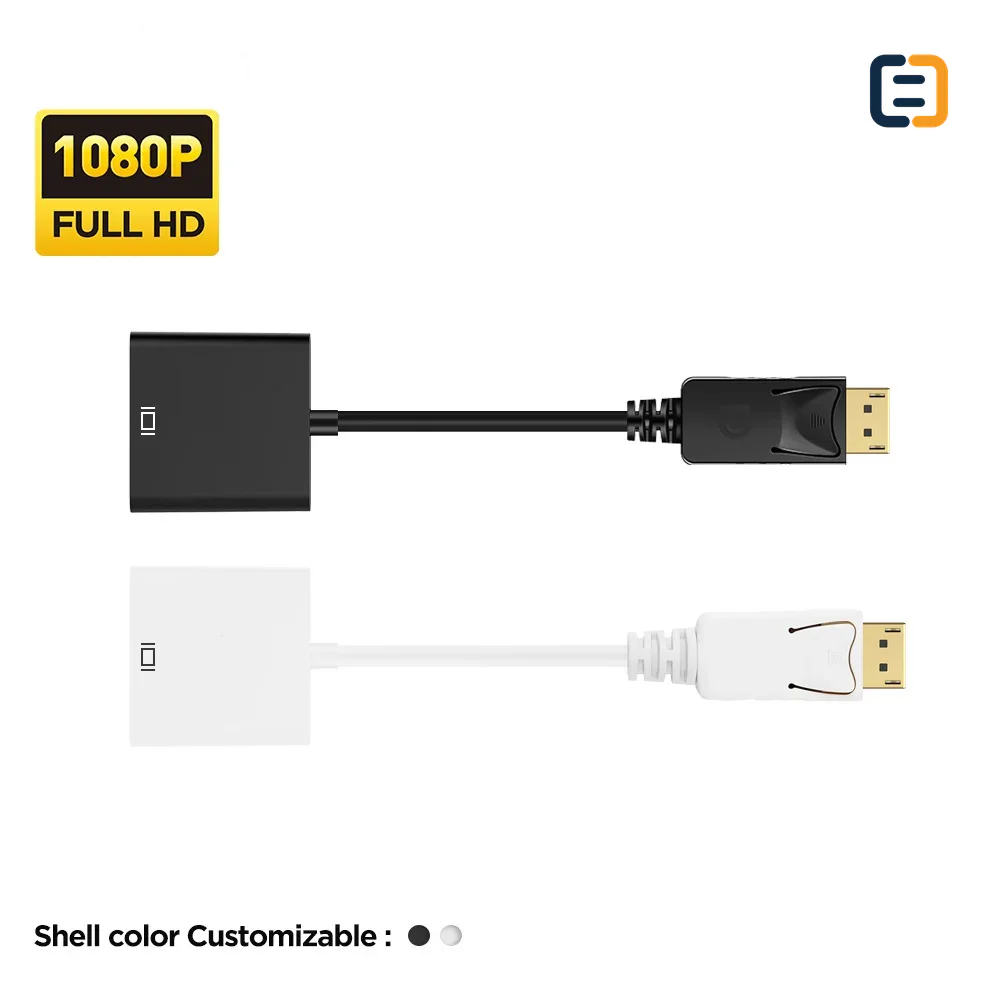 DisplayPort to VGA adapter - 13cm - product image 4
