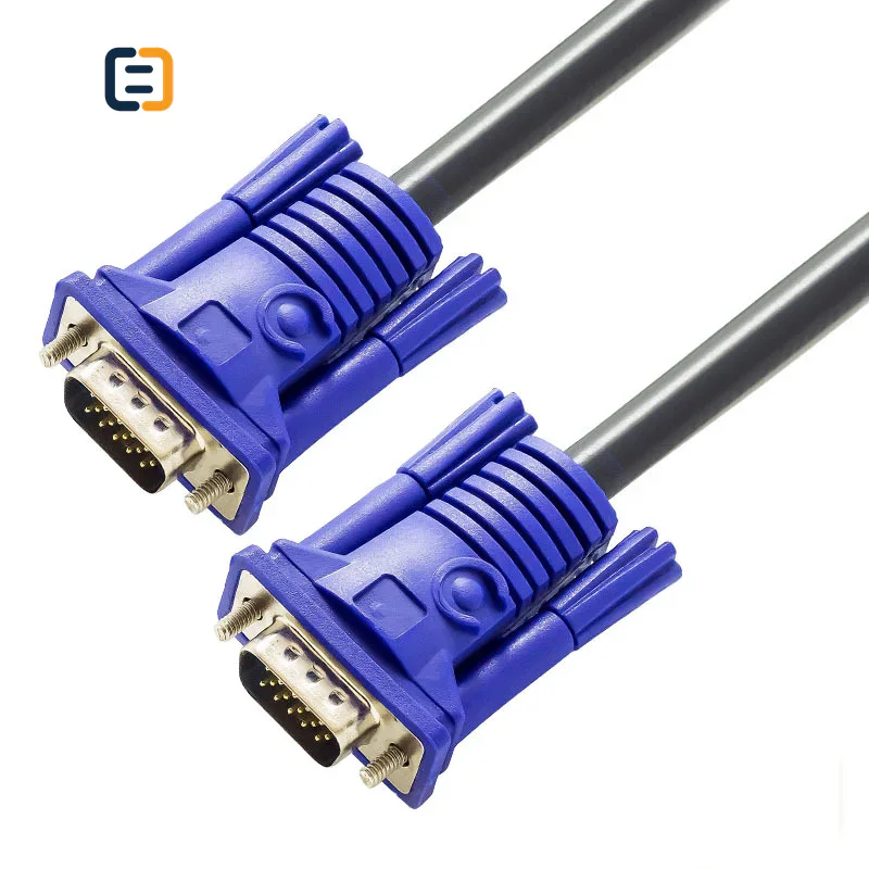 VGA 3+6 Cable with Dual Ferrite Cores