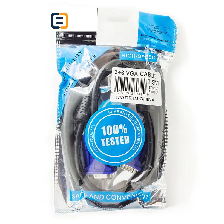 VGA 3+6 Cable with Dual Ferrite Cores - product image 6