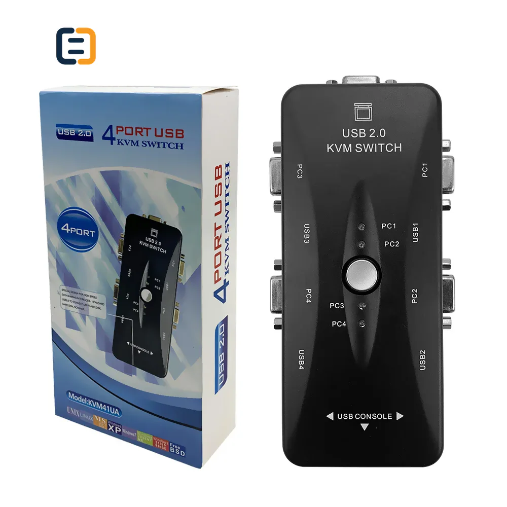 4-Port KVM Switch, Up to 1080P - product image 2
