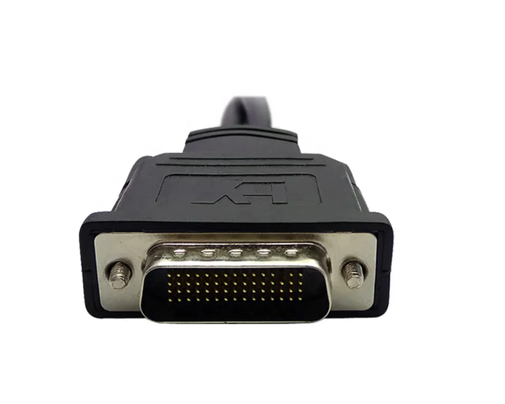 DMS 59pin Male to double Dual VGA Female cable - 20cm - product image 4