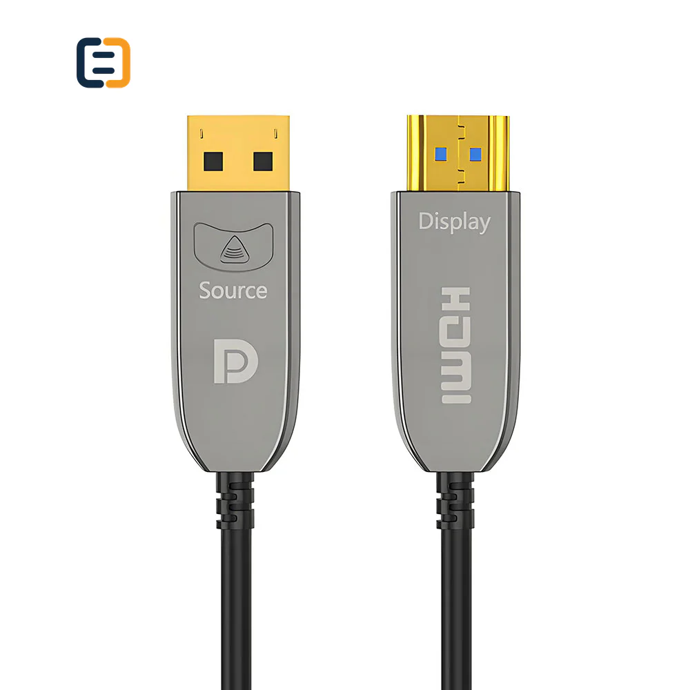 Active Optical DisplayPort to HDMI Cable, 4K 60Hz, 5-100m - product image 2