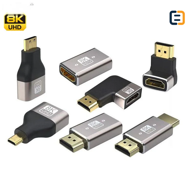 Mini HDMI to HDMI Adapter - 8K@60Hz
