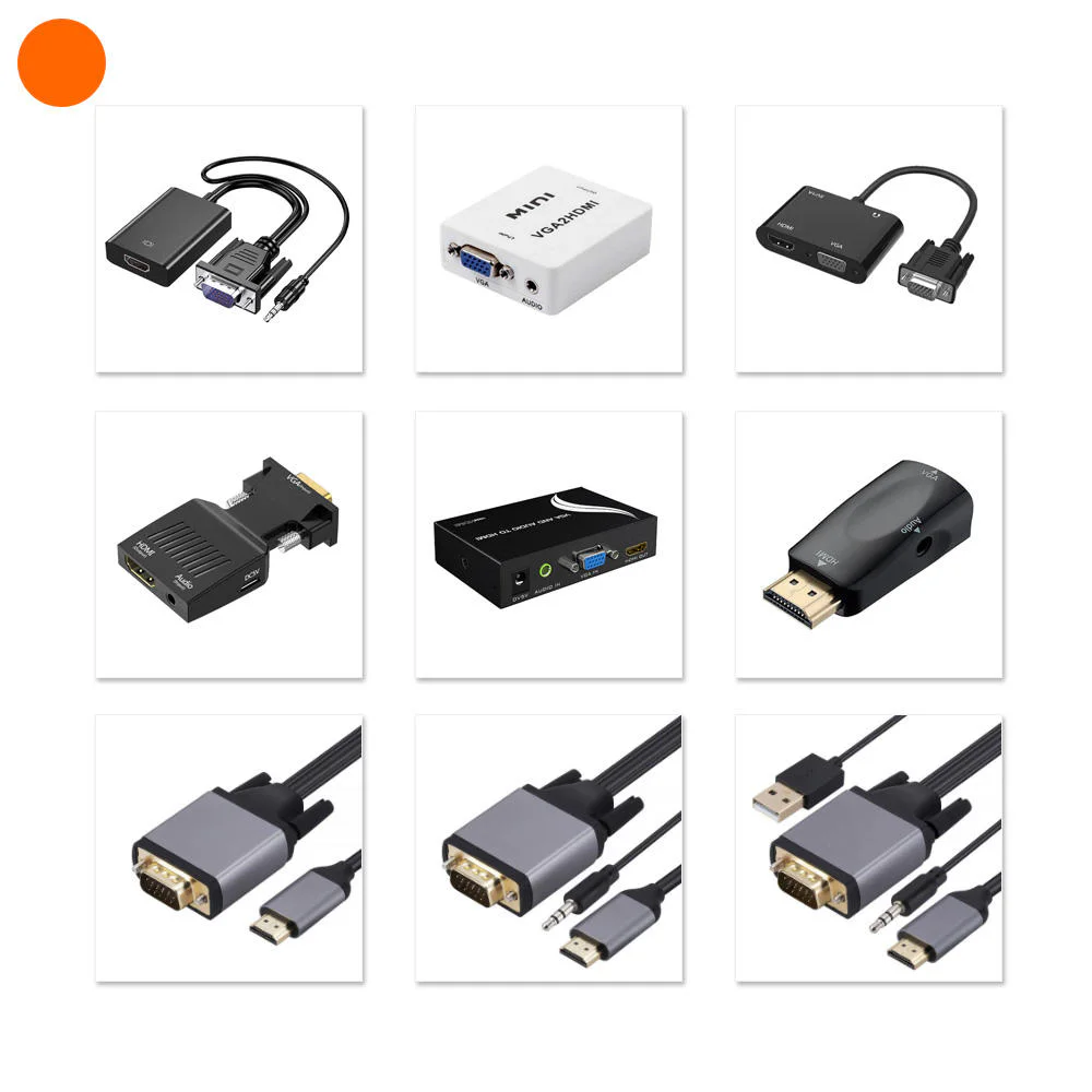 VGA to HDMI converter - Support 1080P