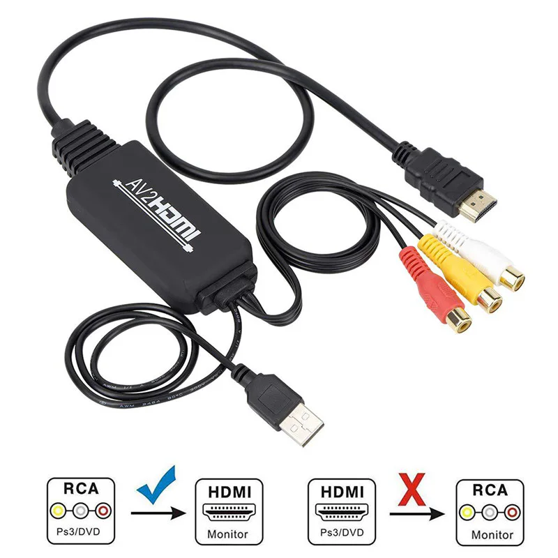 RCA to HDMI Converter - 1080P - product image 4