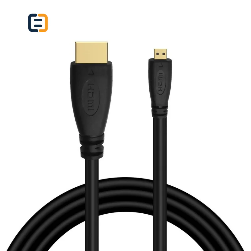 Micro HDMI to HDMI Cable, 1080P, 10.2Gbps - product image 2