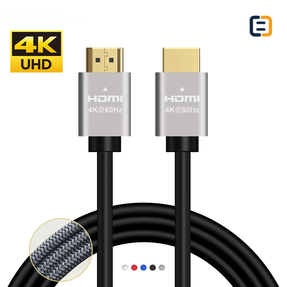 Braided HDMI 2.1 Cable, 8K 60Hz, 1-3m - product image 2