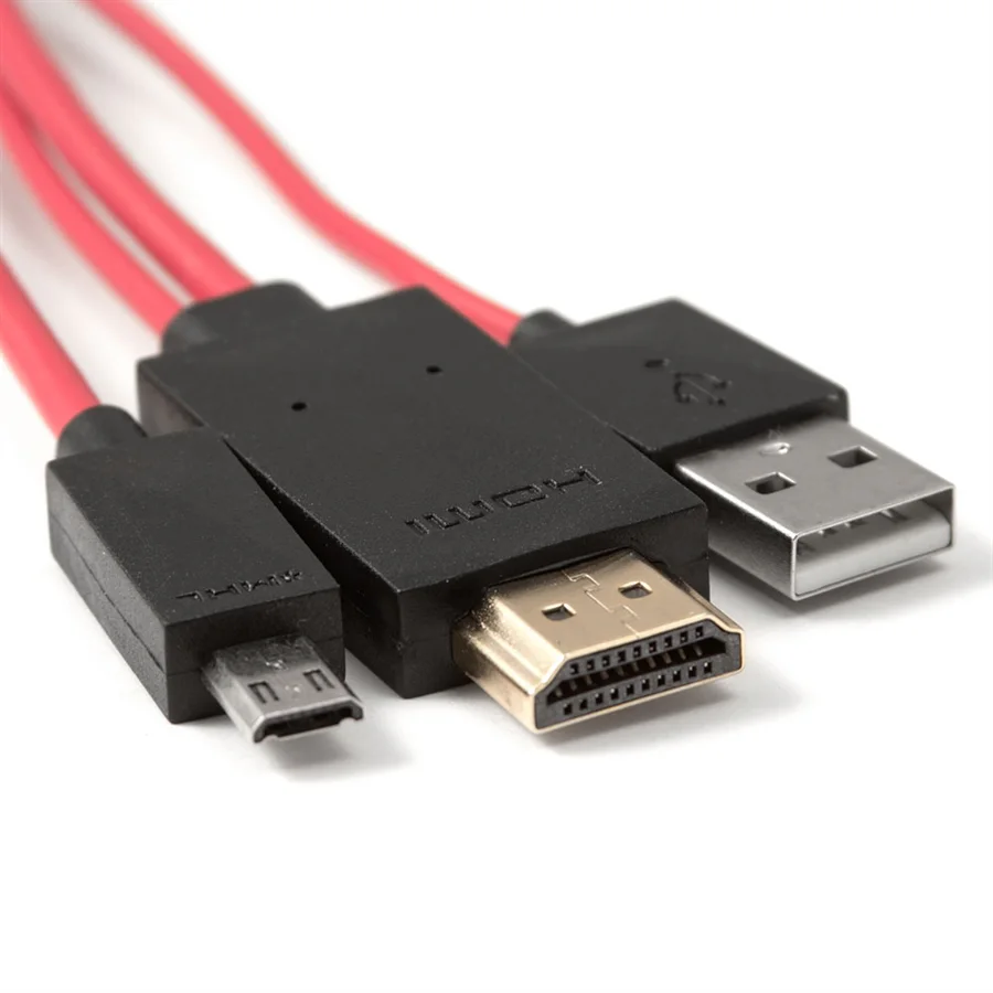 Micro USB to HDMI MHL Cable with USB Power, 2m - product image 4