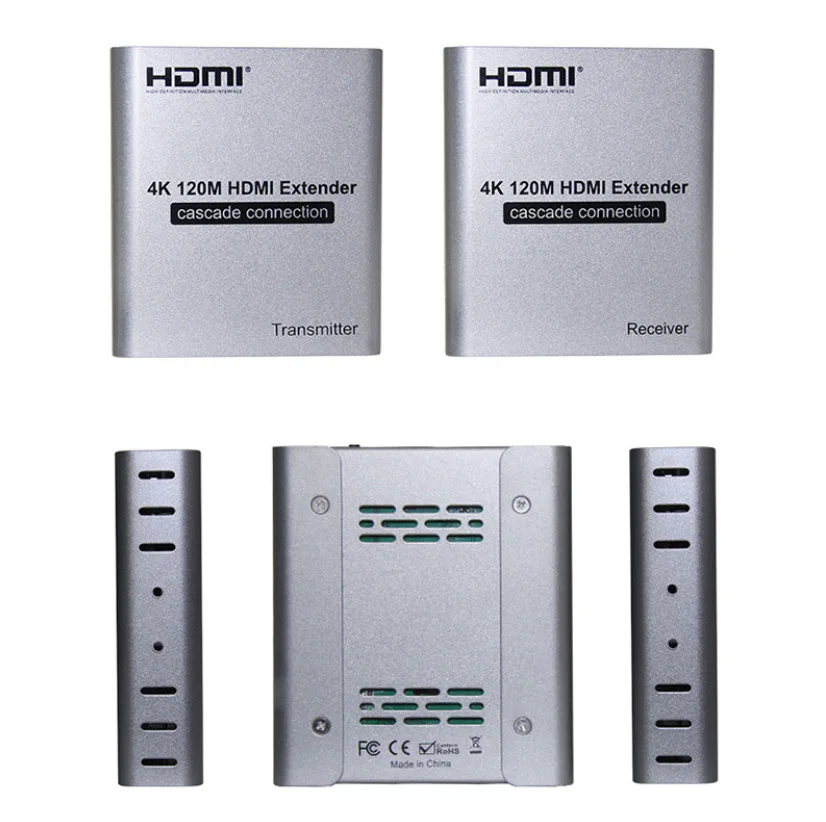 120m HDMI over CAT5e / CAT6 Extender with IR, 4K - product image 4