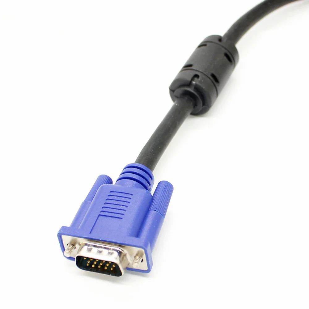 VGA Male-to-Male Cable with Ferrite Cores, 1.5-5m - product image 4