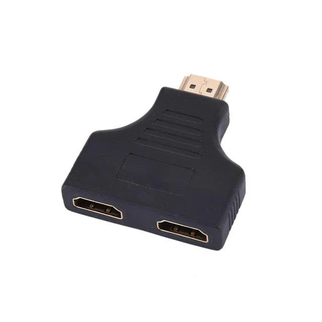 HDMI Male to Dual-Female Splitter Adapter
