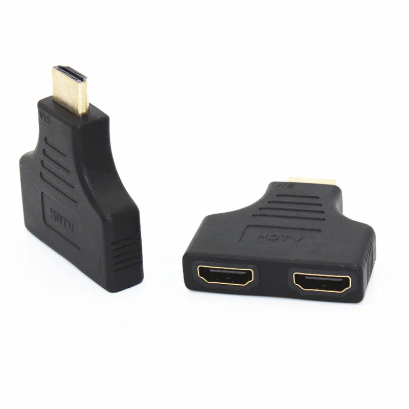HDMI Male to Dual-Female Splitter Adapter - product image 5