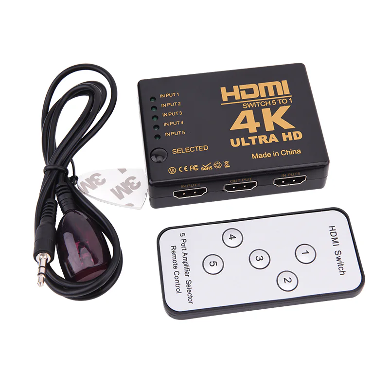 4K*2K HDMI switch 3 in 1 out - 3840x2160@30Hz - product image 3