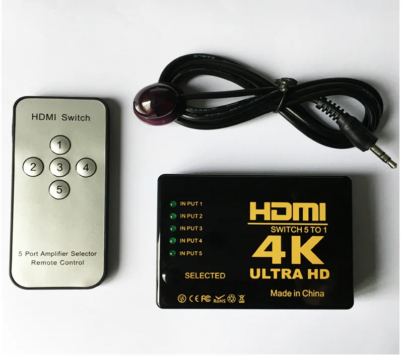 5-to-1 HDMI Switch, 4Kx2K, SC-HS-021 Series - product image 5