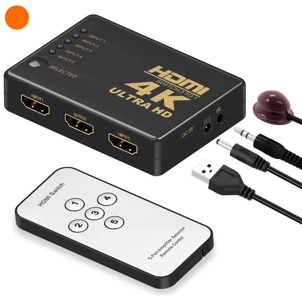 5-to-1 HDMI Switch, 4Kx2K, SC-HS-025 Series