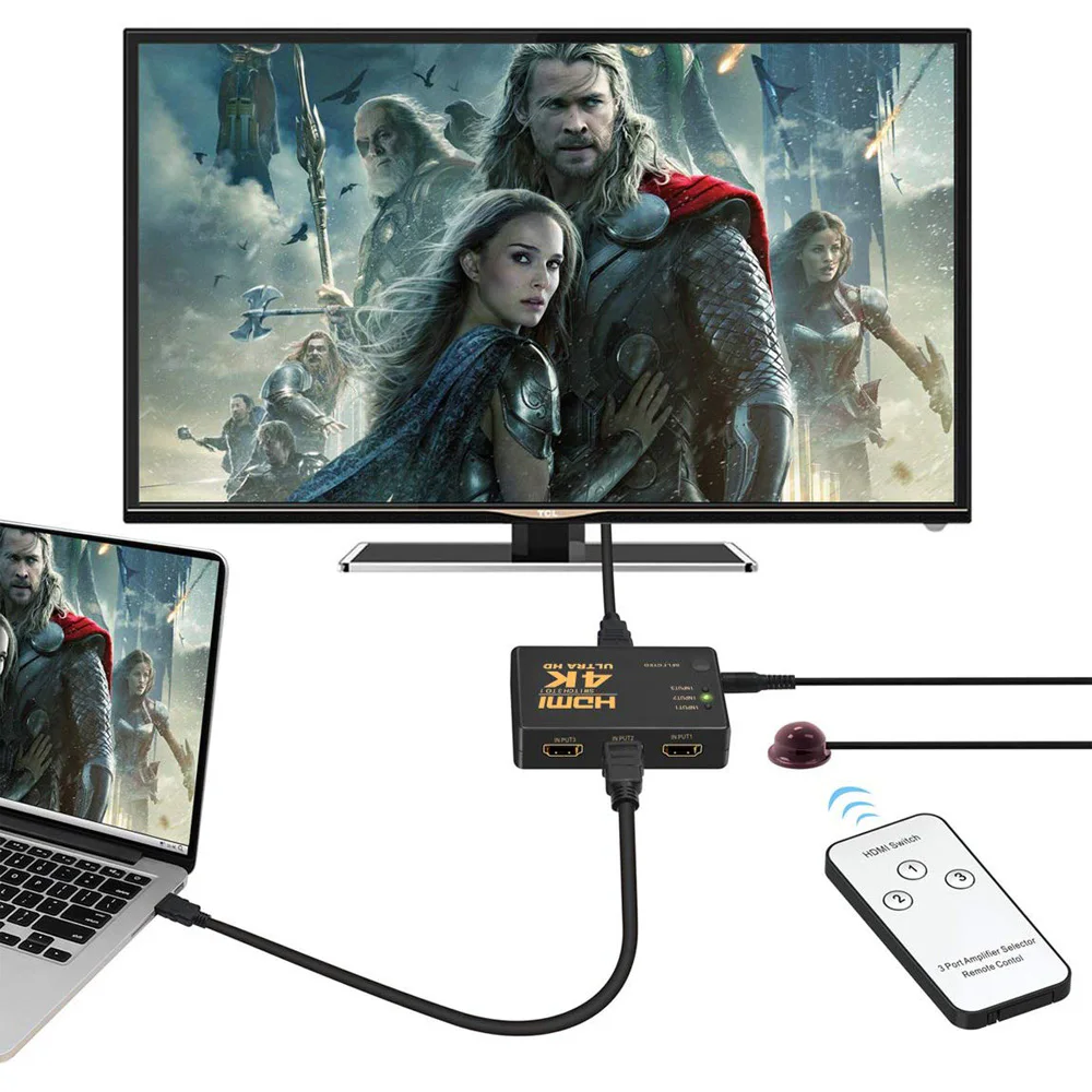 3-to-1 HDMI Switch, 4Kx2K - product image 6