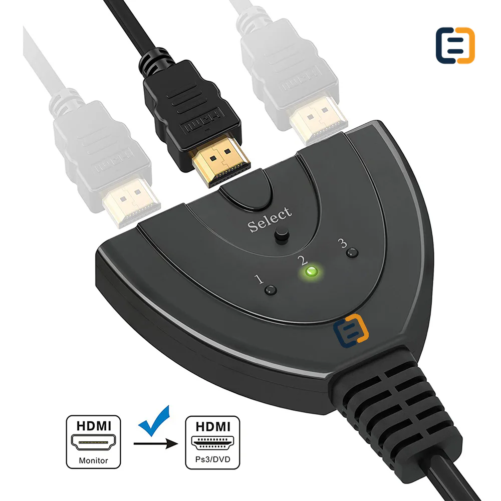 HDMI Switch 3 in 1 Out - 1080P - product image 4