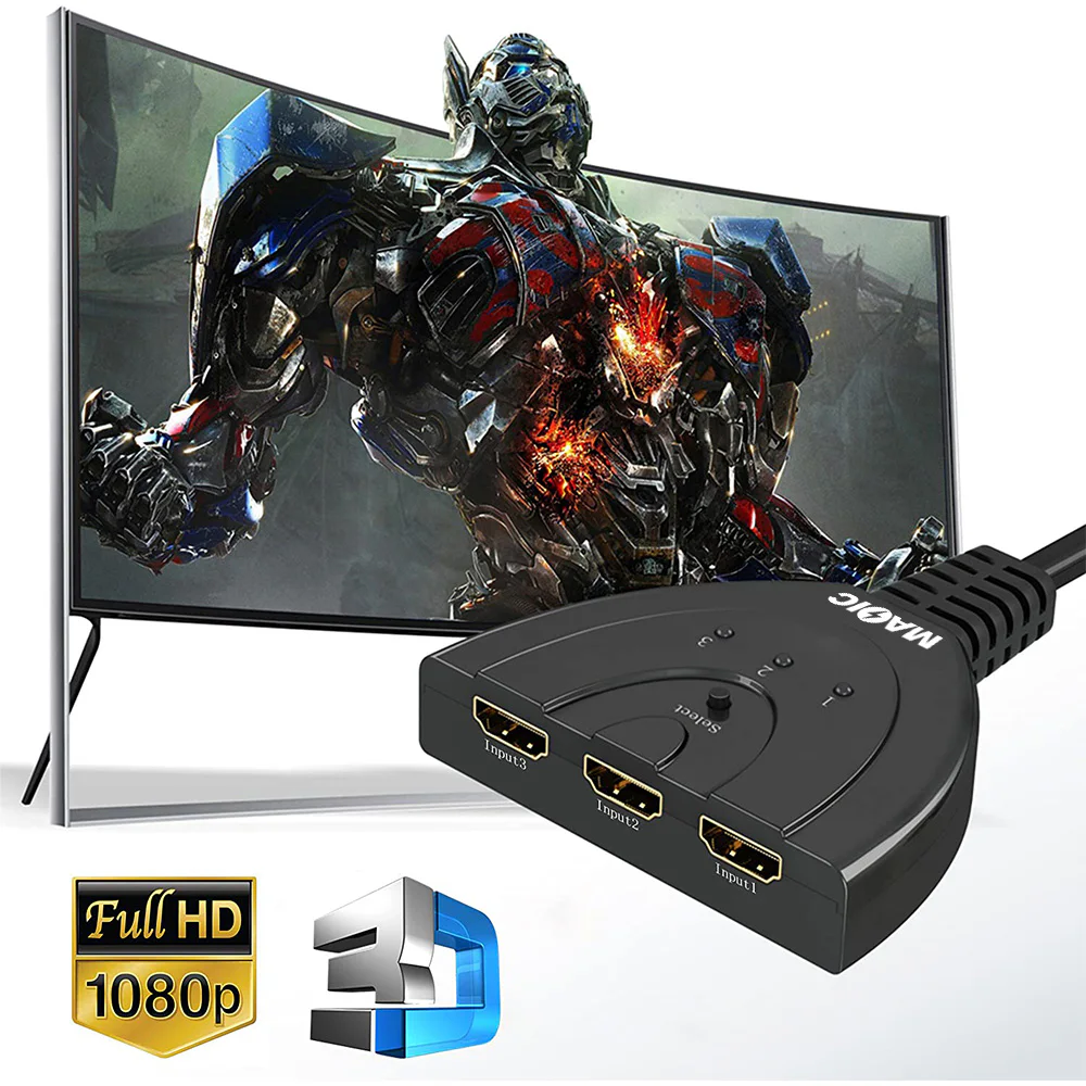 HDMI Switch 3 in 1 Out - 1080P - product image 6