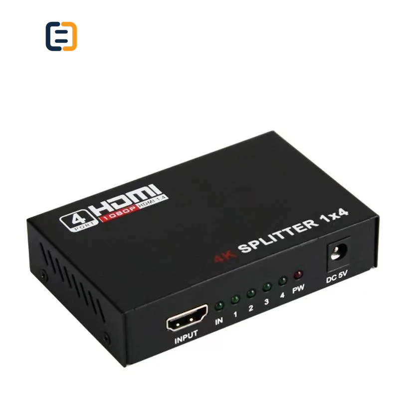 1 in 4 Out HDMI Splitter - 4Kx2K
