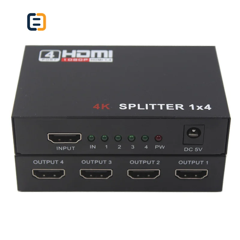 1 in 4 Out HDMI Splitter - 4Kx2K - product image 3