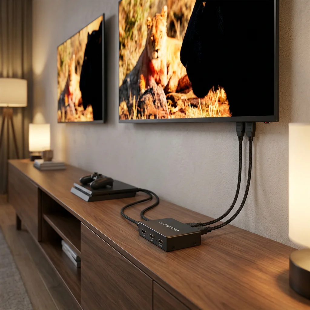 HDMI Splitter 1 input 2 output - Support 1080P/3D - product image 5