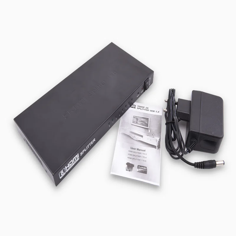 4Kx2K HDMI splitter 1x8 - 3840x2160P/30Hz - product image 4