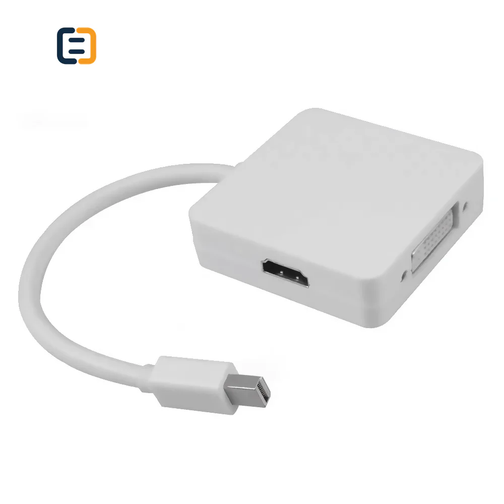 Mini DP To HDMI DVI DP Adapter - 20cm - product image 4