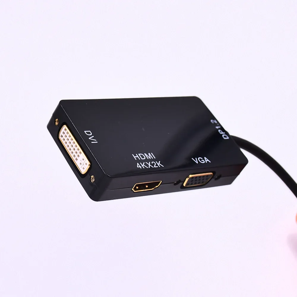 Mini DP DisplayPort to HDMI DVI VGA hub - 15cm - product image 3