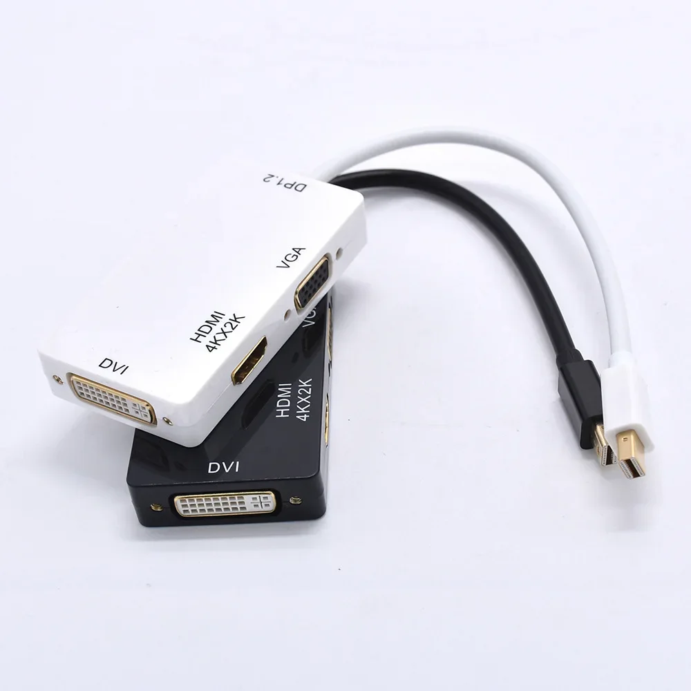 Mini DP DisplayPort to HDMI DVI VGA hub - 15cm - product image 5